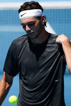 MELBOURNE, AUSTRALIA - JANUARY 12: Atmosphere ahead of the 2024 Australian Open at Melbourne Park on January 12, 2024 in Melbourne, Australia.