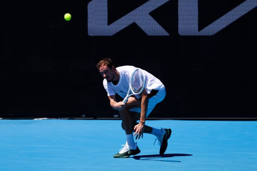 MELBOURNE, AUSTRALIA - JANUARY 12: Atmosphere ahead of the 2024 Australian Open at Melbourne Park on January 12, 2024 in Melbourne, Australia.