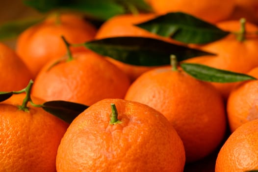 fresh juicy tangerines on a wooden table 9