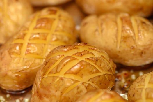 delicious baked potatoes in the kitchen 4