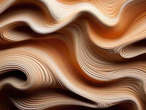 Abstract Curve: A Colorful Wave of Futuristic Elegance, a Creative Gradient of Smooth Motion on a Shiny Black Surface.