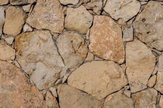 fence made of real stone as a background