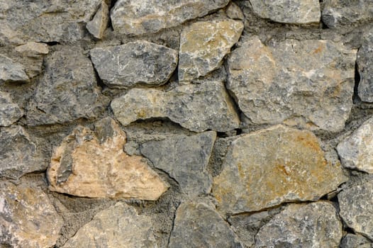 fence made of real stone as a background 4