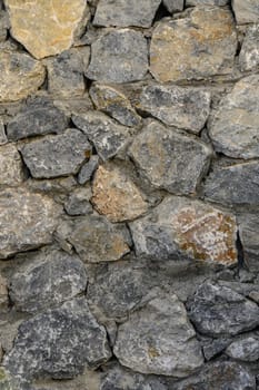 fence made of real stone as a background 3