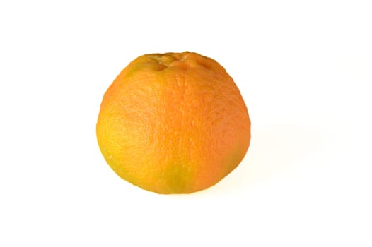 fresh appetizing tangerine on a white background 2