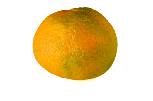 fresh appetizing tangerine on a white background 3