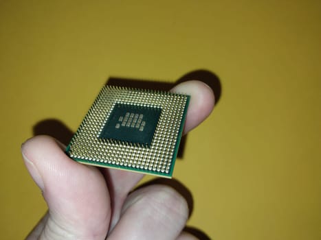 Microprocessor of a personal computer from a the laptop