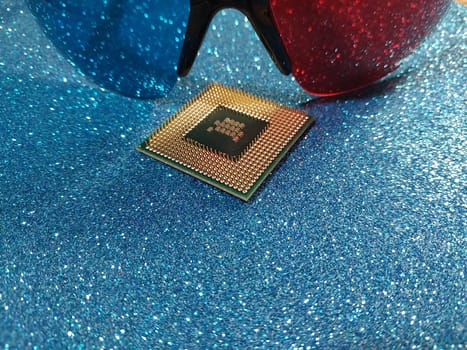 Microprocessor of a personal computer from a the laptop