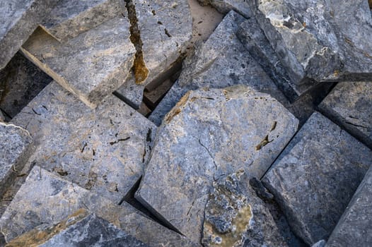 pieces of real stone as a background