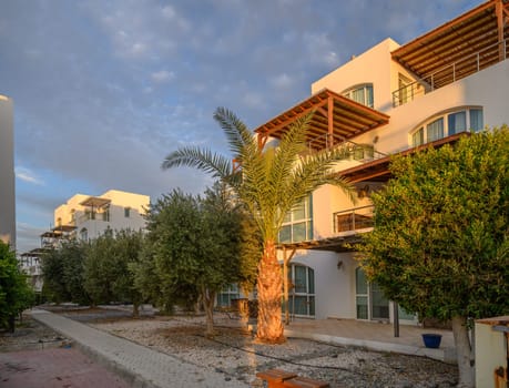 residential complex with a white house on the island of Cyprus 3