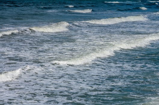 waves on the Mediterranean Sea of ​​Cyprus during a storm14