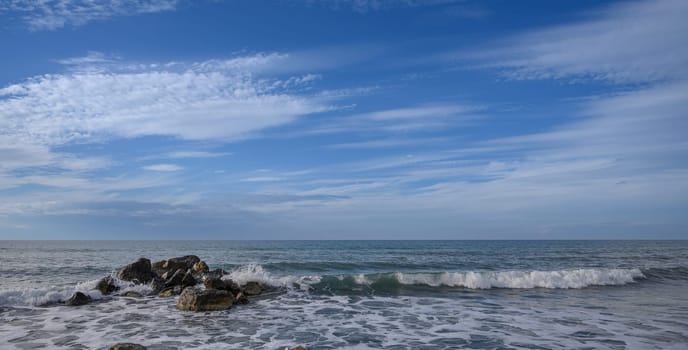 sunny day on the Mediterranean coast 2