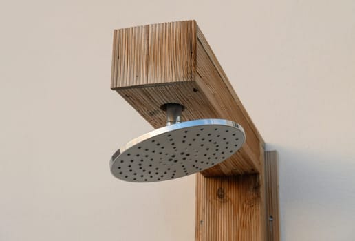 shower head near the pool on the street in a residential complex 1