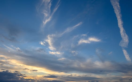 blue winter sky on the island of Cyprus 13