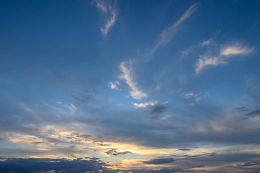 blue winter sky on the island of Cyprus 15