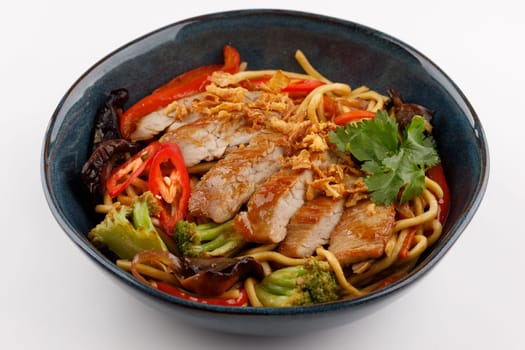 appetizing hot dish with meat for a food delivery site 1