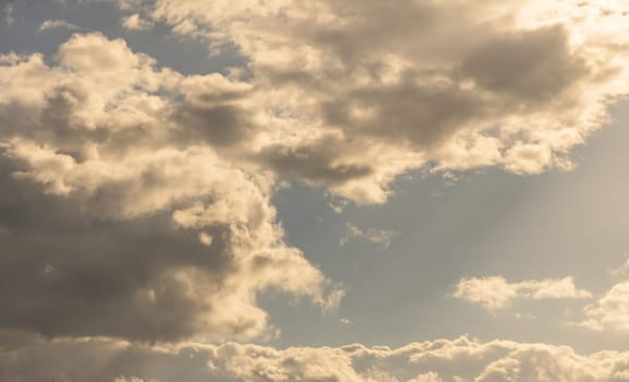 winter sky during the day in Cyprus