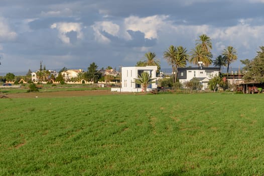 Mediterranean style houses in a village on the island of Cyprus 7