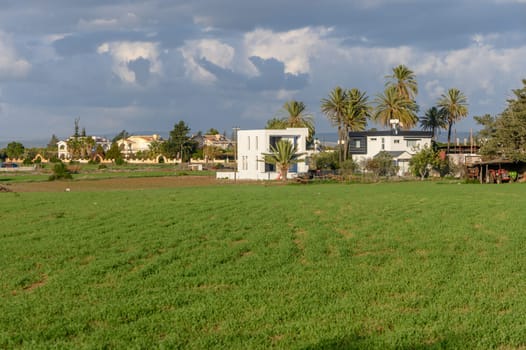 Mediterranean style houses in a village on the island of Cyprus 6