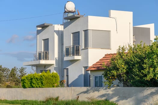 Mediterranean style houses in a village on the island of Cyprus 4