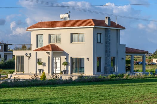 Mediterranean style houses in a village on the island of Cyprus 2