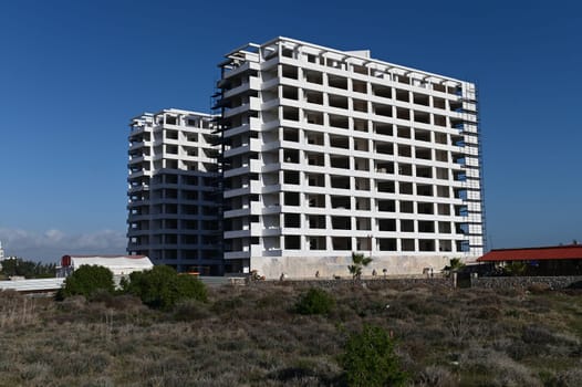 Construction of a residential complex on the Mediterranean coast 2