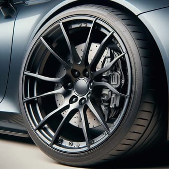 Sports car wheel for the automobile companies