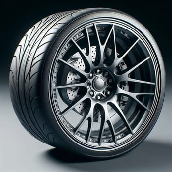 Sports car wheel for the automobile companies