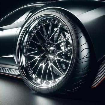 Sports car wheel for the automobile companies