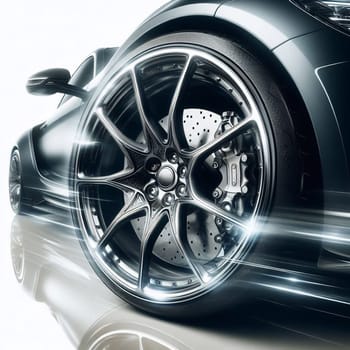 Sports car wheel for the automobile companies