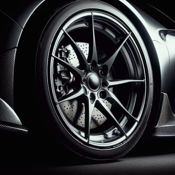 Sports car wheel for the automobile companies