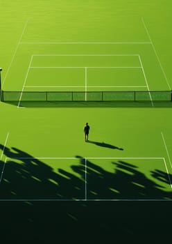 Dynamic Tennis Game on Green Court: Active Recreation and Competitiveness in a Summer Tournament
