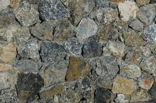 real stone wall as background