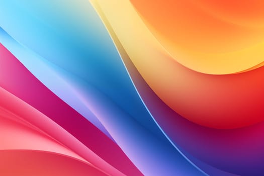 Colorful wave background gradient desktop wallpapers banner wave smoth gradient twirl background. High quality photo