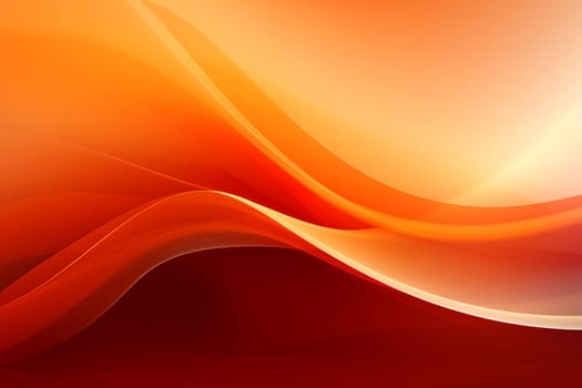 Abstract orange curve background. High quality photo