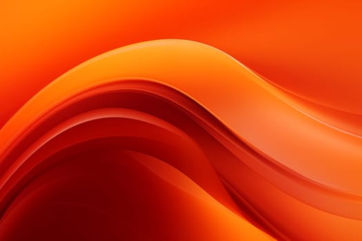 Abstract orange curve background. High quality photo