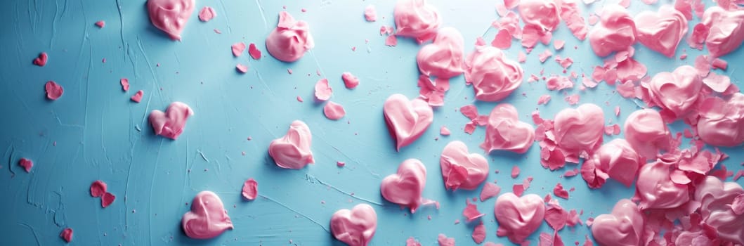 pink hearts valentines day abstract background and design backdrop pragma