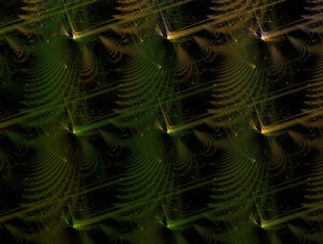 Imaginatory lush fractal texture image abstract background