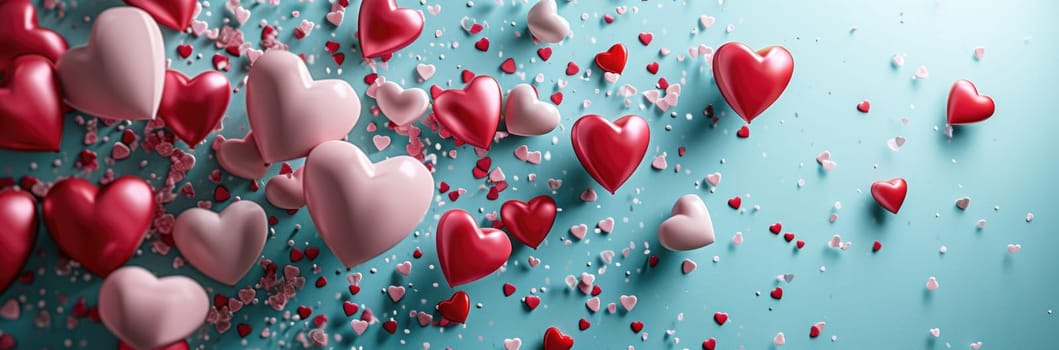 pink hearts valentines day abstract background and design backdrop pragma