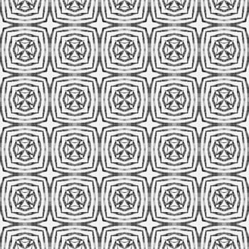 Chevron watercolor pattern. Black and white fresh boho chic summer design. Textile ready nice print, swimwear fabric, wallpaper, wrapping. Green geometric chevron watercolor border.