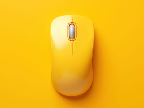 Minimalistic Communication Device on White Background: The Modern Mouse for Business Clicks