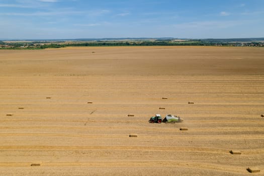 Field is meticulously cleaned of straw residue to prepare for next cultivation cycle.