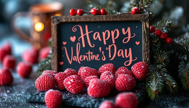 A wonderful festive background for Valentines day. High quality photo