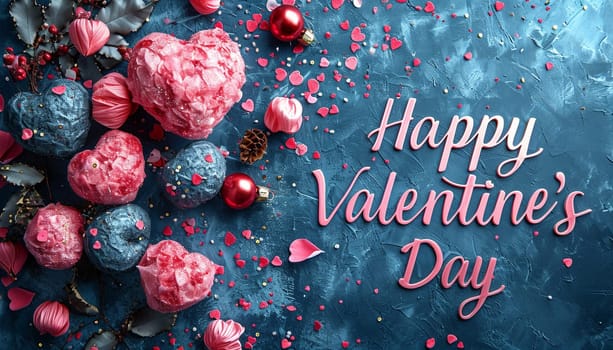 A wonderful festive background for Valentines day. High quality photo