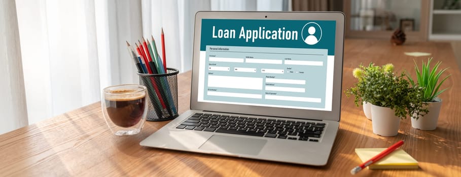 Online loan application form for modish digital information collection on the internet network