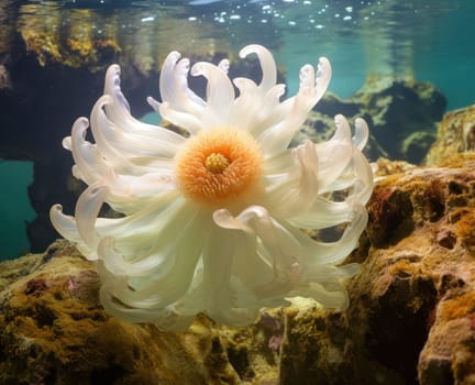 Colorful Underwater Wildlife: A Captivating Dance of Anemonefield.