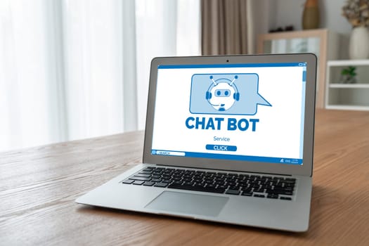 Chatbot software application for modish online business that automatically reply to customer questions