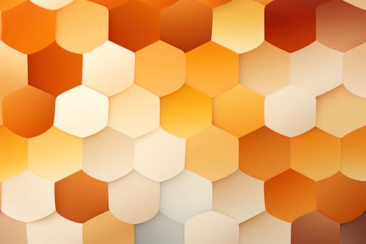 Minimalist orange pattern for desktop background, pastel colours. Generative AI.