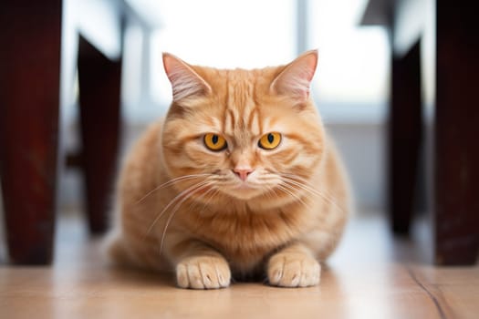 Background to celebrate Ginger Cat Appreciation Day on September 1. Generative AI.