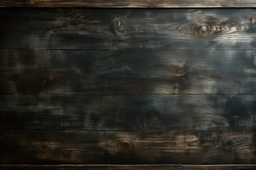 Blank wide screen Real chalkboard background texture in college concept. Generative AI.